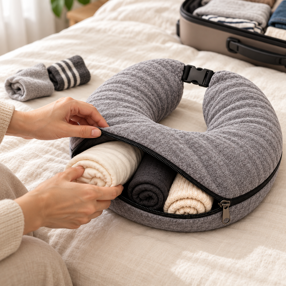 Travel Storage Pillow