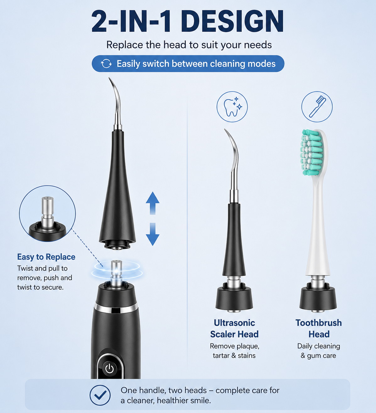 SmellFresh™ Ultrasonic Plaque Remover