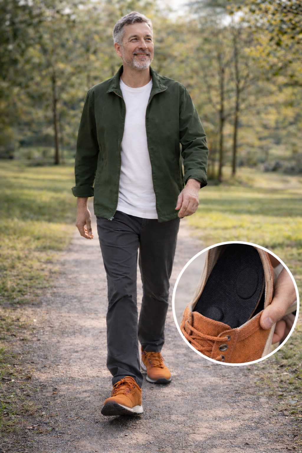 Orthotic Insoles for Heel Pain & Arch Support (Plantar Fasciitis Relief)