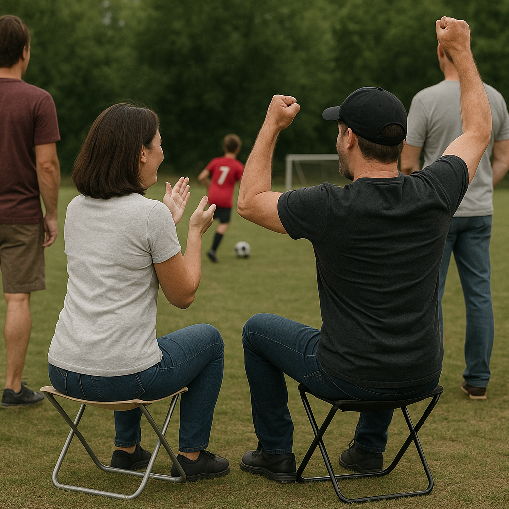 2-in-1 Foldable Carry Chair – Bag & Seat Anywhere