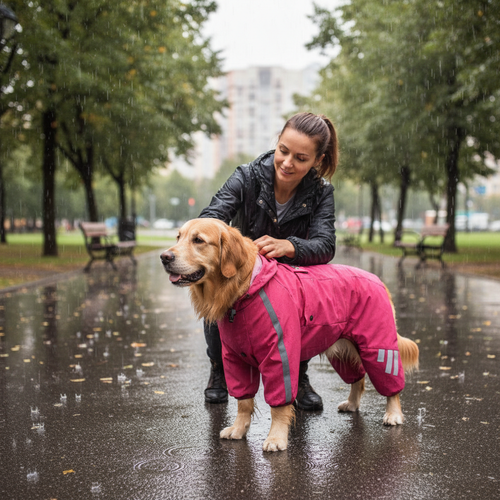 All-Weather Waterproof Dog Raincoat