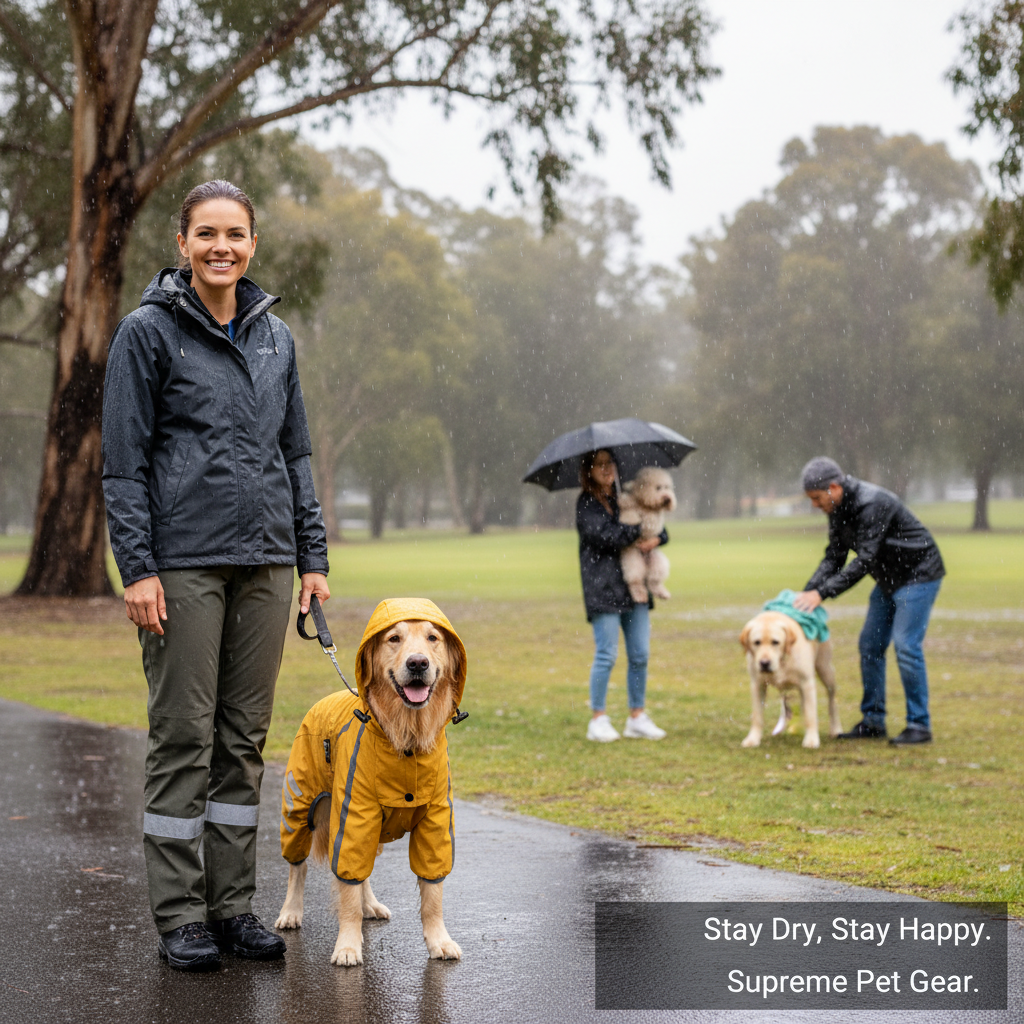 All-Weather Waterproof Dog Raincoat