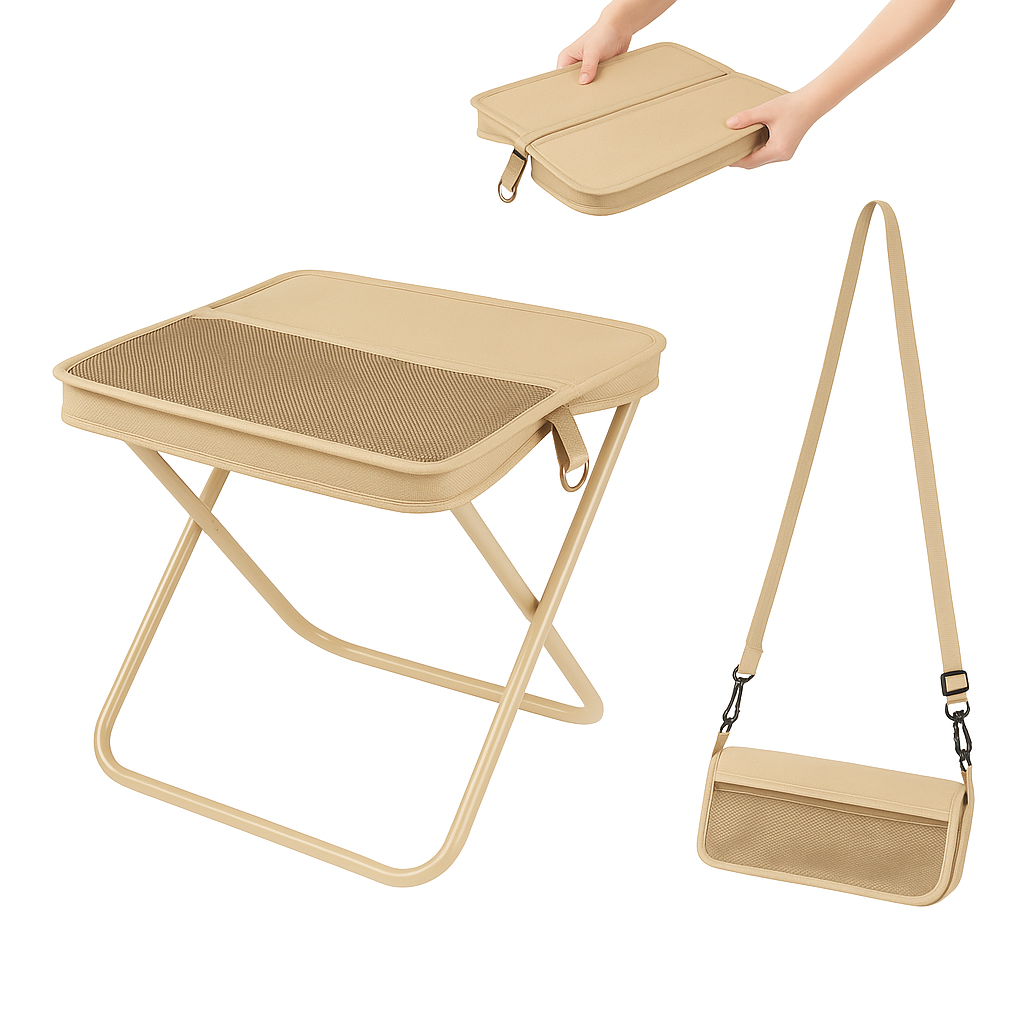 2-in-1 Foldable Carry Chair – Bag & Seat Anywhere