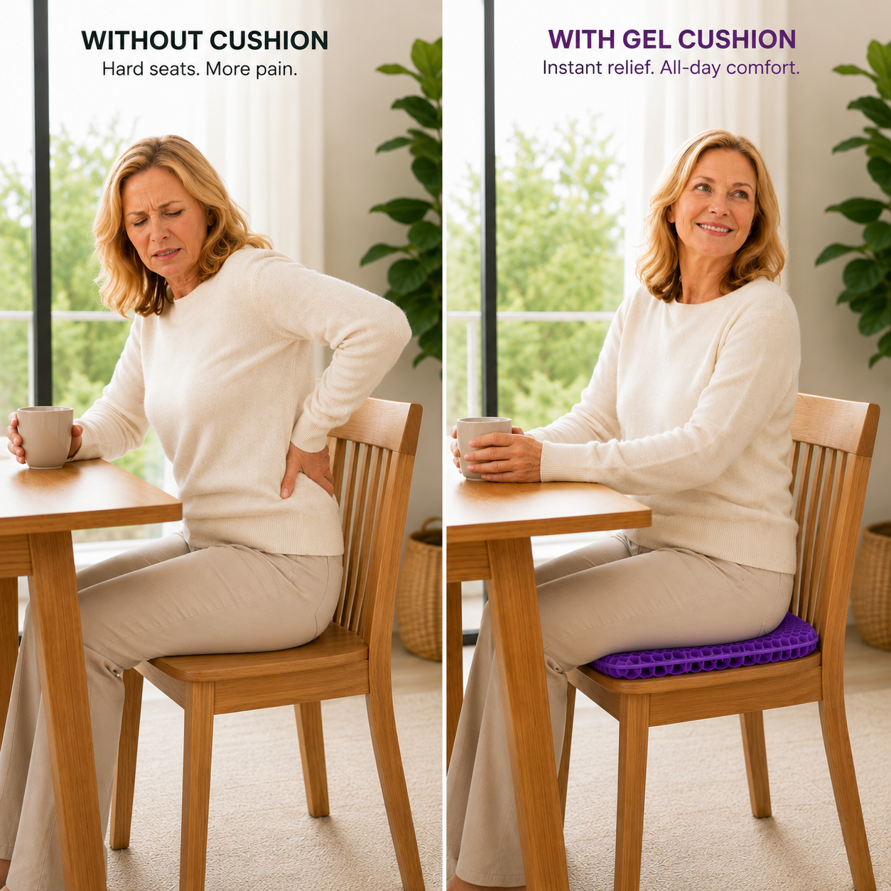 BackSupport™ Honeycomb Gel Cushion