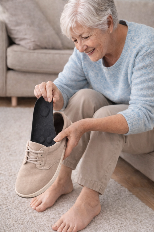 Orthotic Insoles for Heel Pain & Arch Support (Plantar Fasciitis Relief)