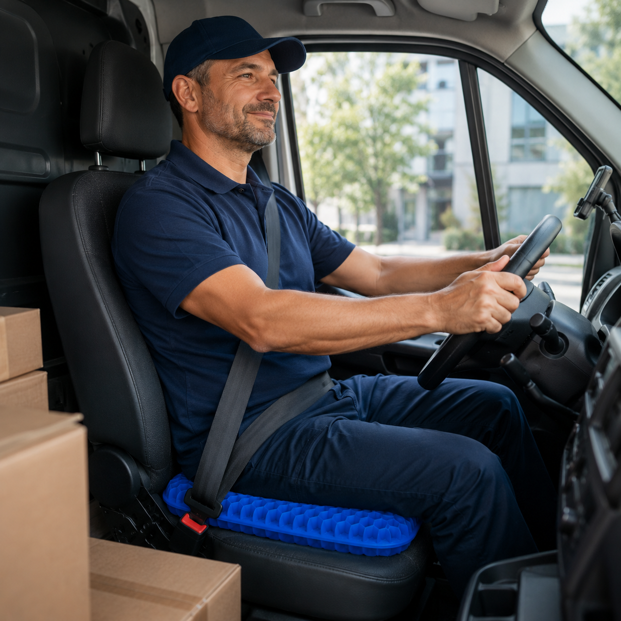 CloudSupport™ Orthopaedic Gel Cushion driving