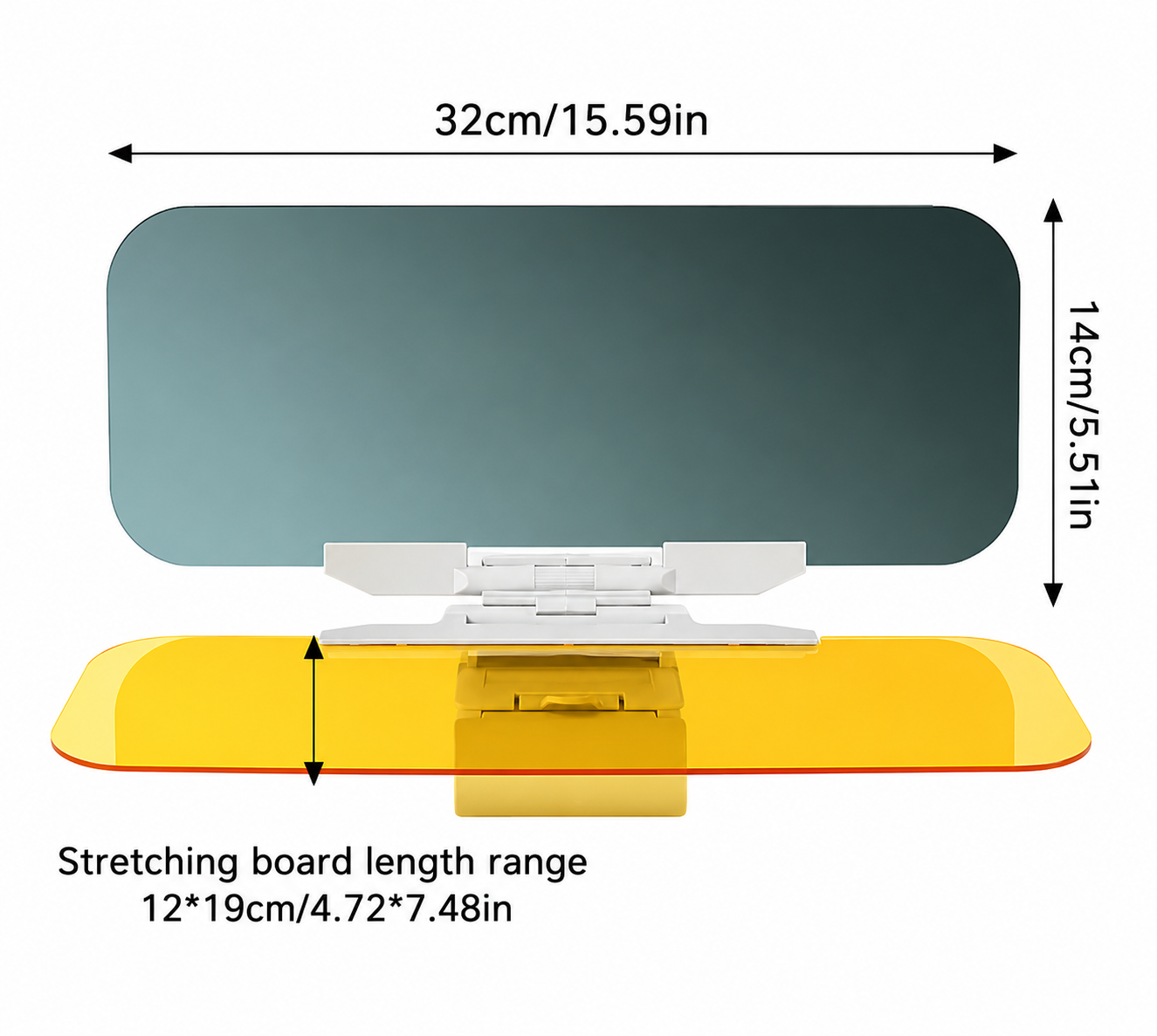 DriveShade™ Anti-Glare Sun Visor