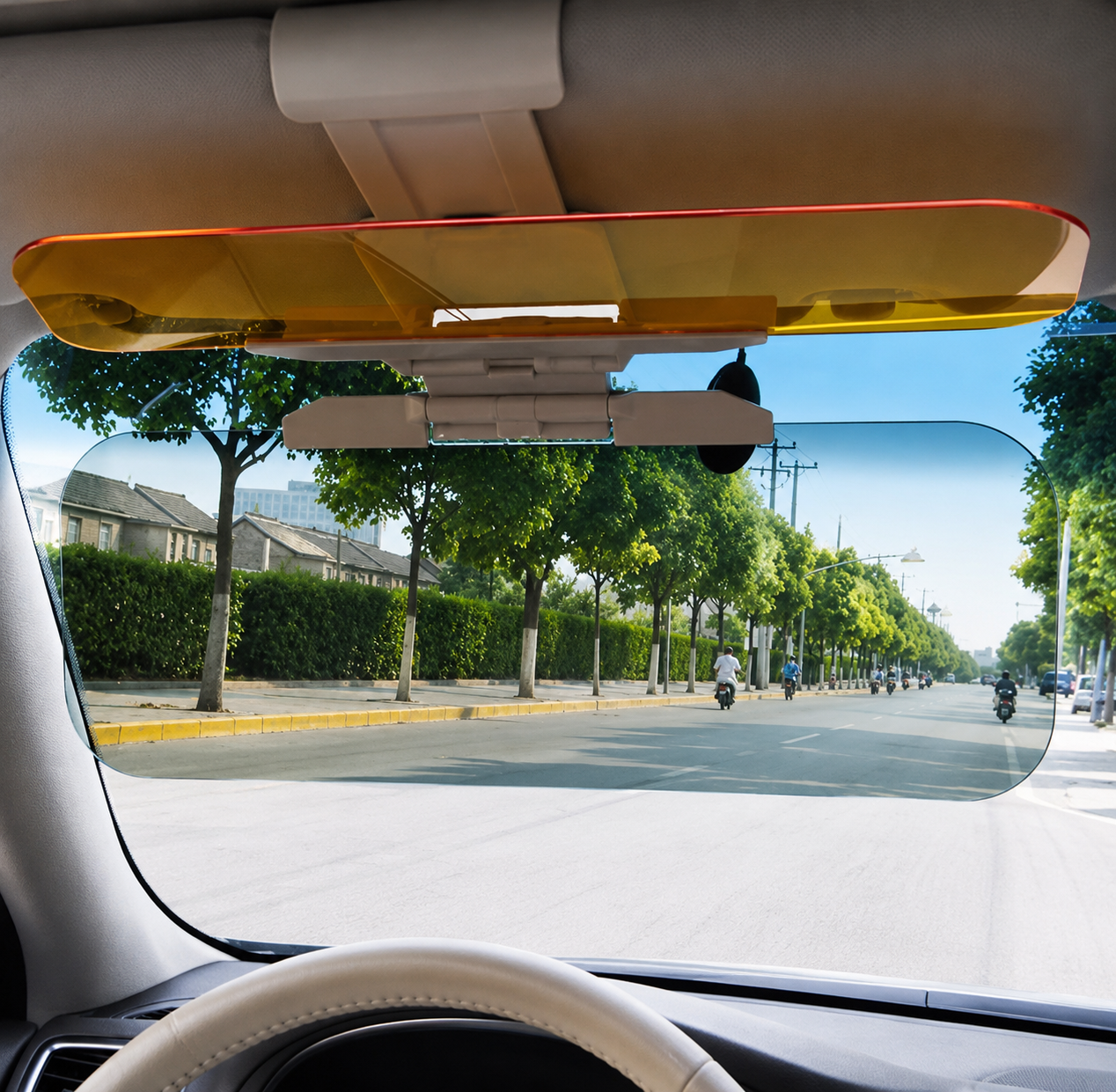 DriveShade™ Anti-Glare Sun Visor