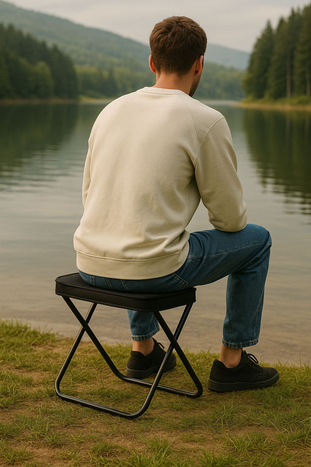 2-in-1 Foldable Carry Chair – Bag & Seat Anywhere