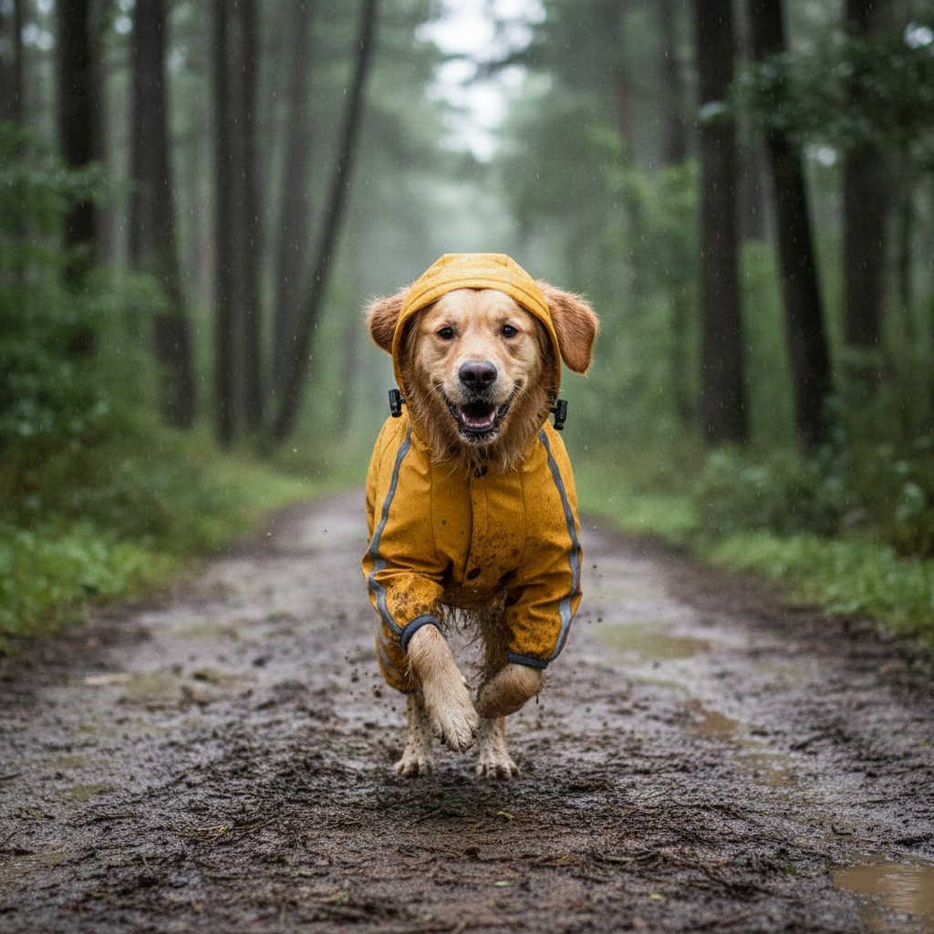 All-Weather Waterproof Dog Raincoat