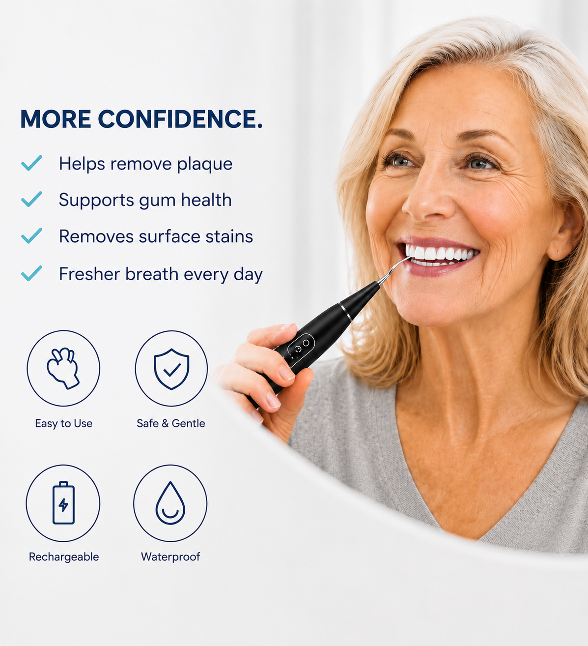 SmellFresh™ Ultrasonic Plaque Remover