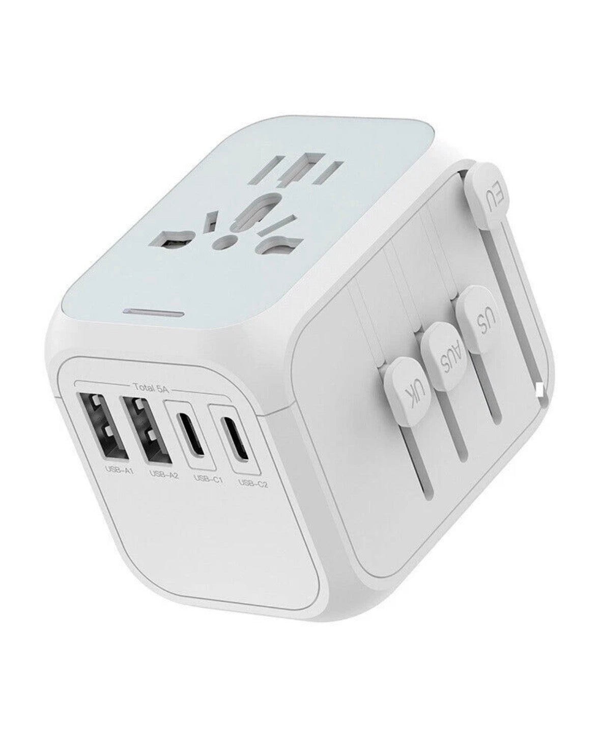 Universal Travel Adapter - Worldwide Charging Cube