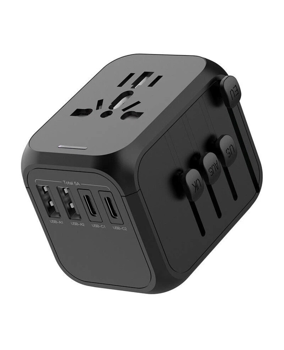 Universal Travel Adapter - Worldwide Charging Cube
