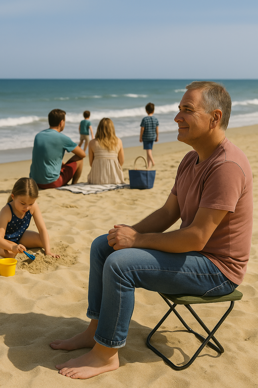 2-in-1 Foldable Carry Chair – Bag & Seat Anywhere