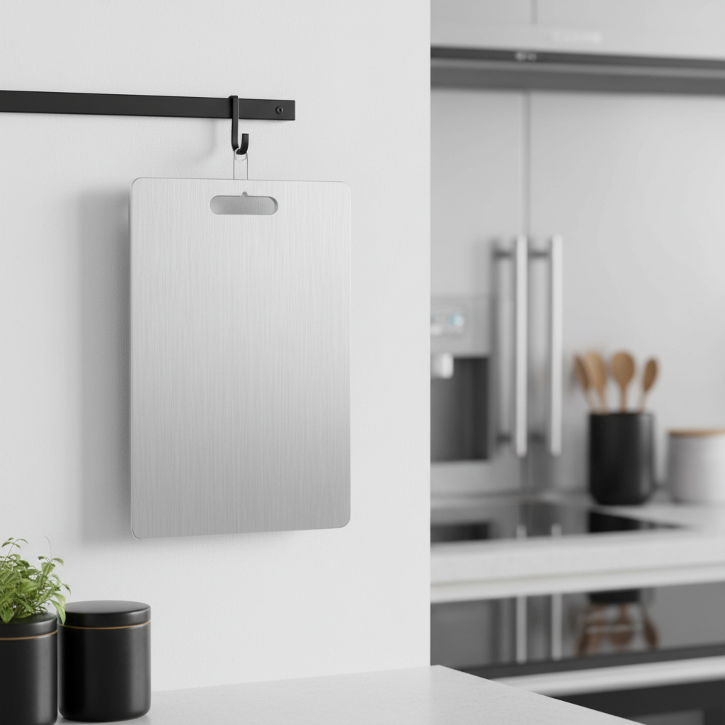 Premium Titanium Cutting Board – Hygienic, Odour-Free & Built to Last