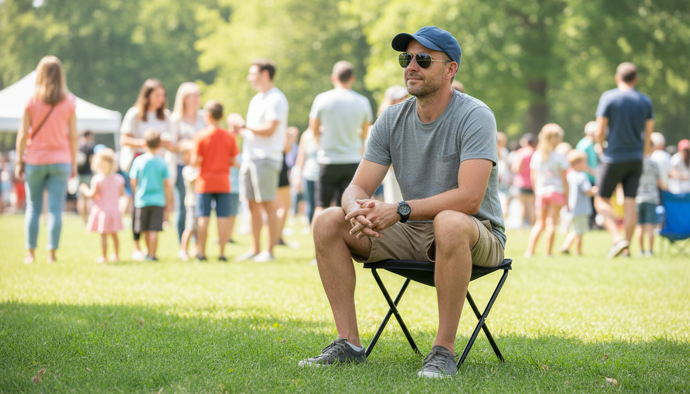 Foldable Carry Chair – Portable Comfort for Travel & Outdoors