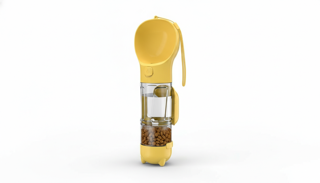 5 in 1 Portable Dog Water Bottle & Treat Container
