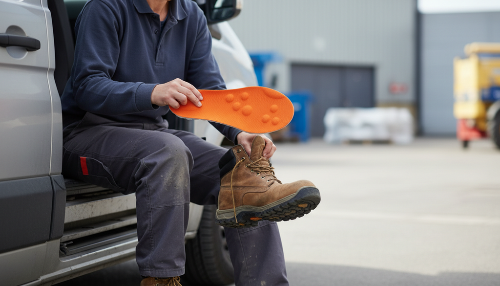 Orthotic Insoles for Heel Pain & Arch Support (Plantar Fasciitis Relief)