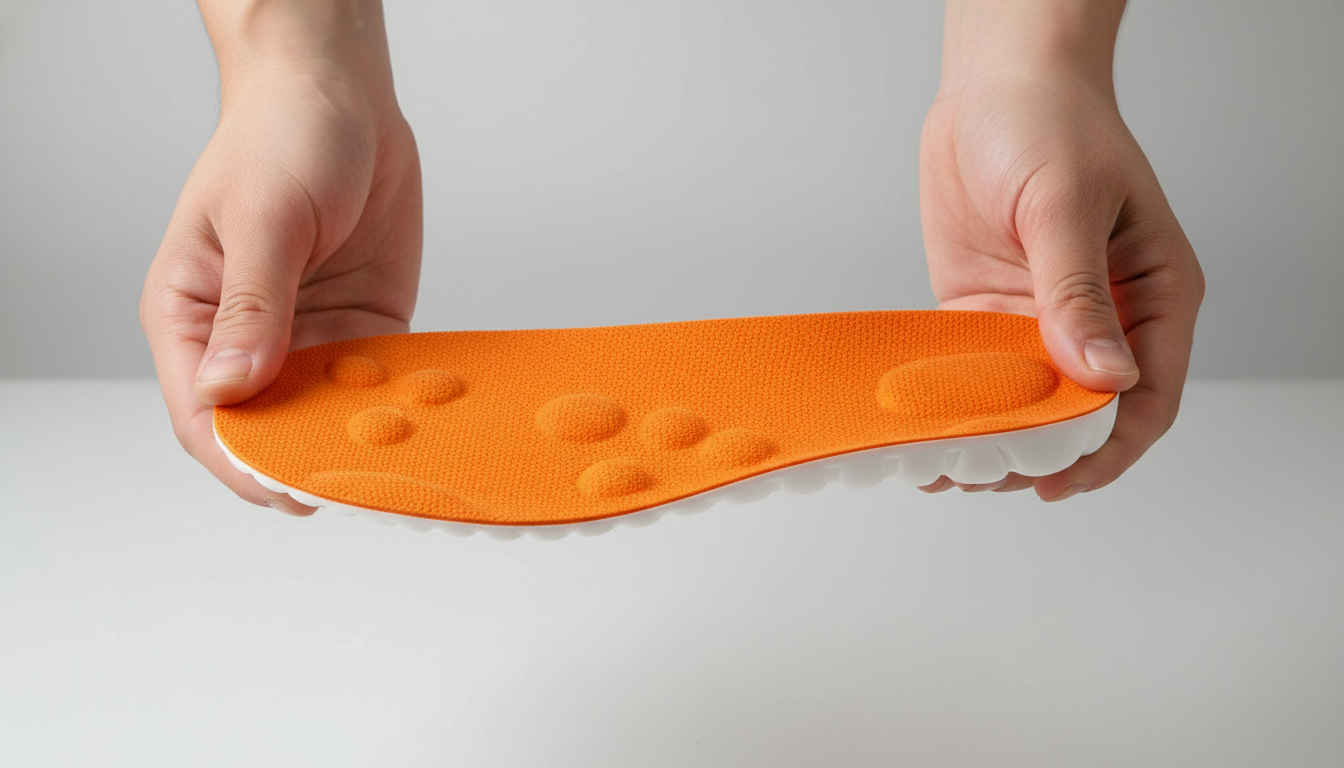 Orthotic Insoles for Heel Pain & Arch Support (Plantar Fasciitis Relief)