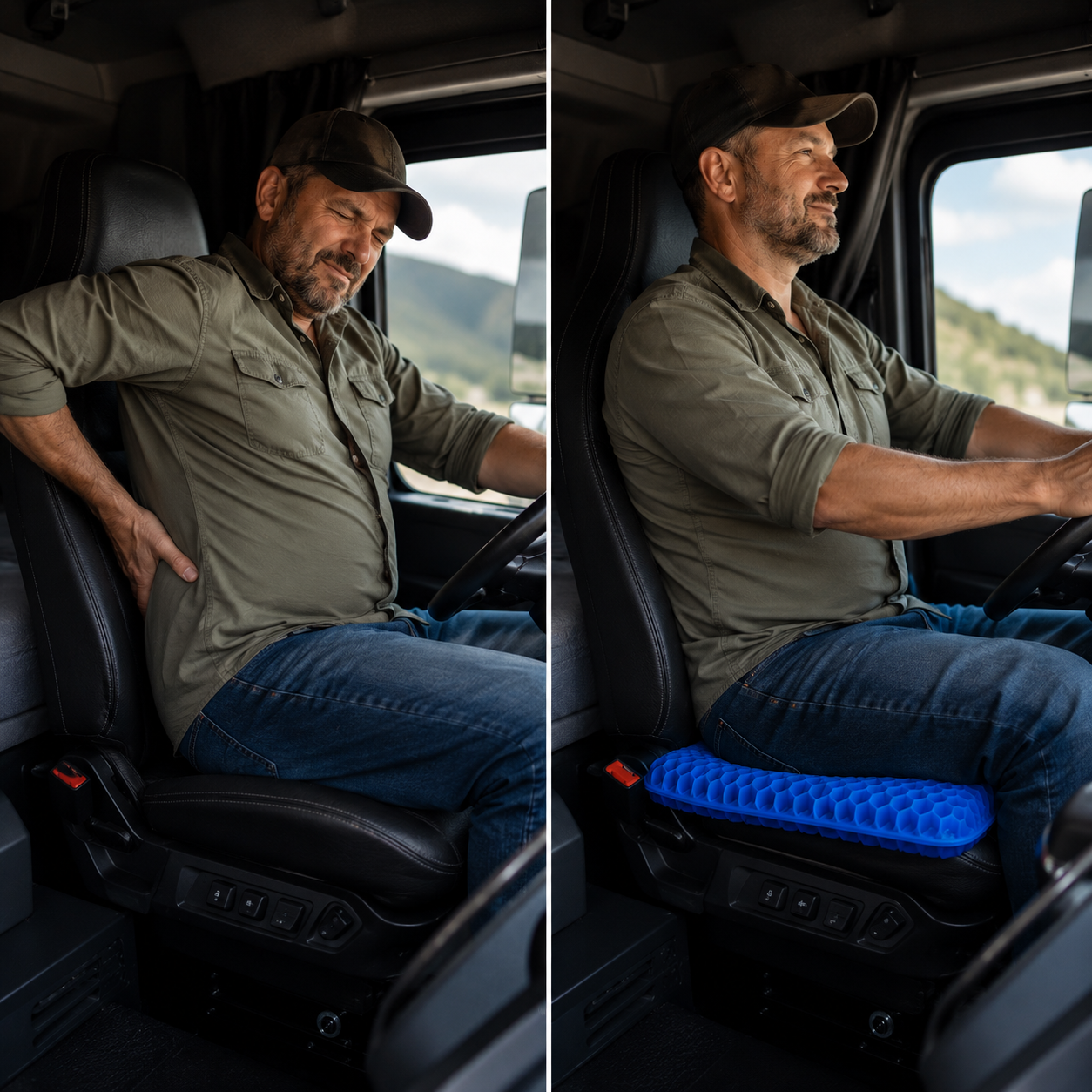 CloudSupport™ Orthopaedic Gel Cushion driving