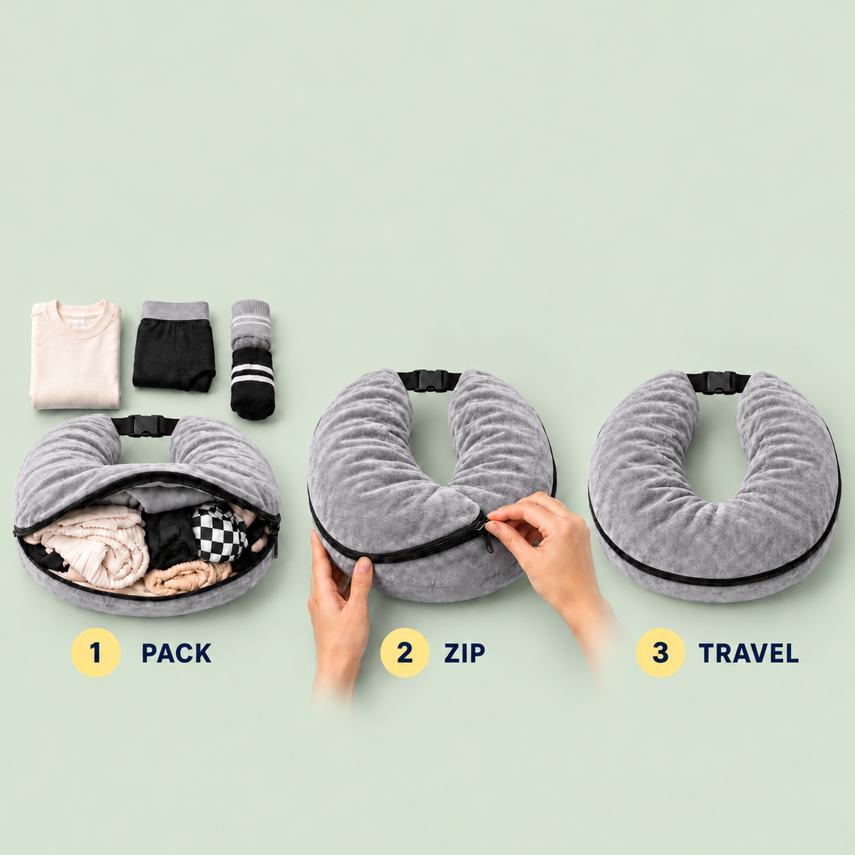Travel Storage Pillow